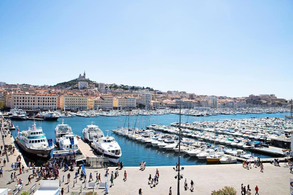 Apartamento Cabana & Clin D'Oeil Sur Le Vieux Port Marsella Exterior foto